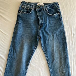 Zara high rise skinny jeans